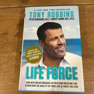 LIFE FORCE By Tony Robbins Self Help Inspirational Betterment Best Seller